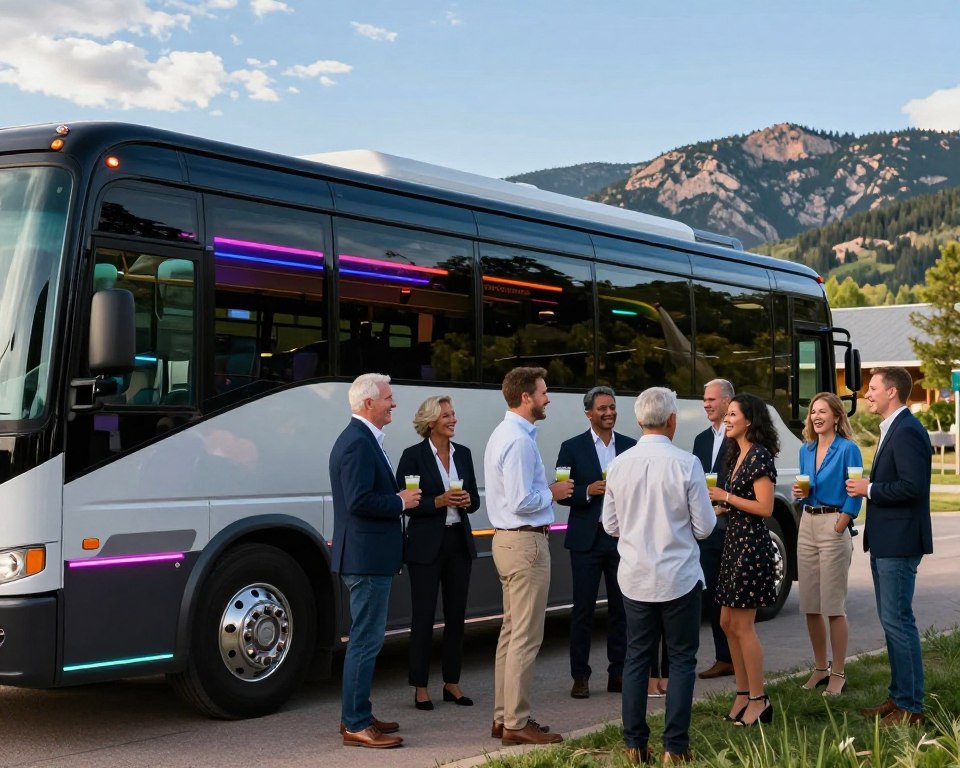 Charter Bus Lakewood Colorado
