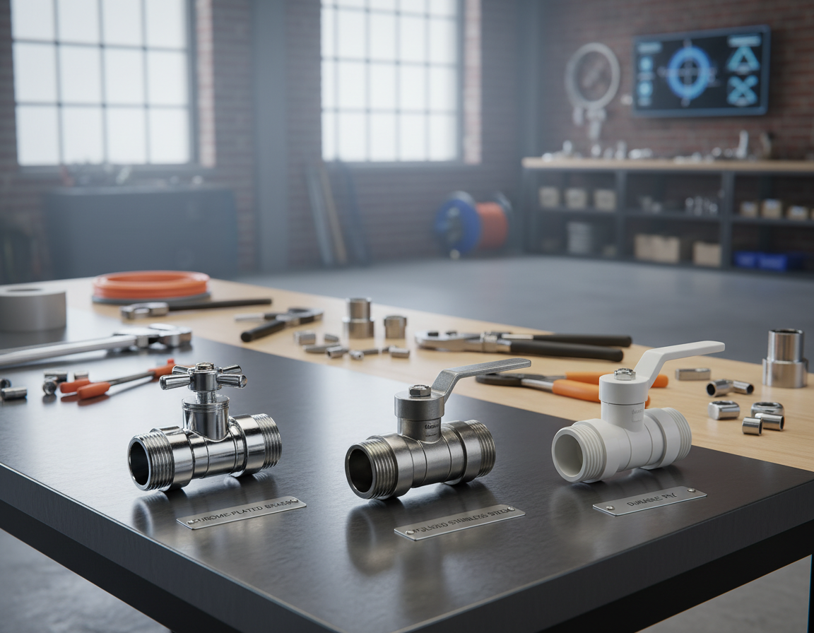 Angle Stop Valve For Sink